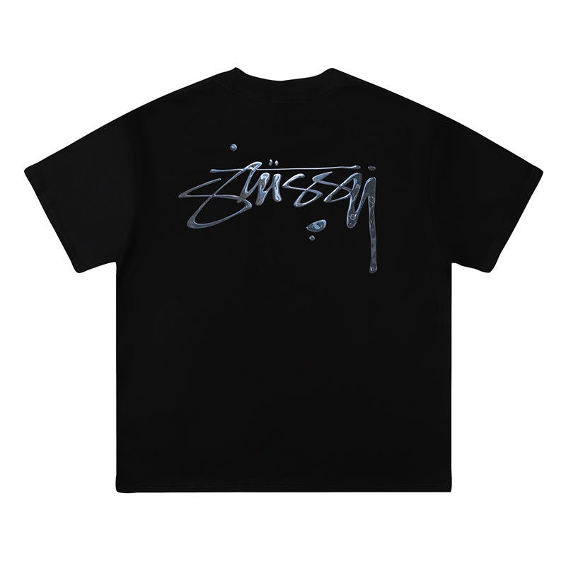 STUSSY 水銀印花短袖T恤