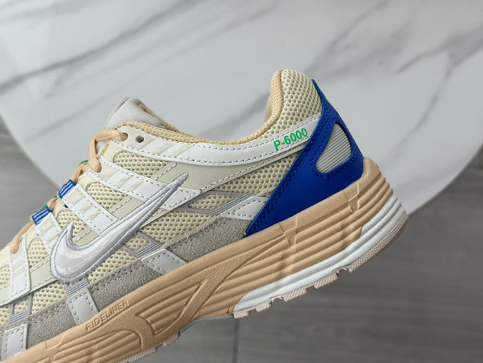 NIKE P-6000 FJ5443-113 復古運動鞋-椰奶藍