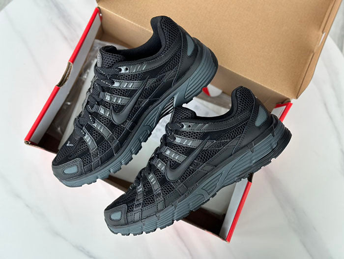 NIKE P-6000 FQ8732-010 復古運動鞋-黑武士
