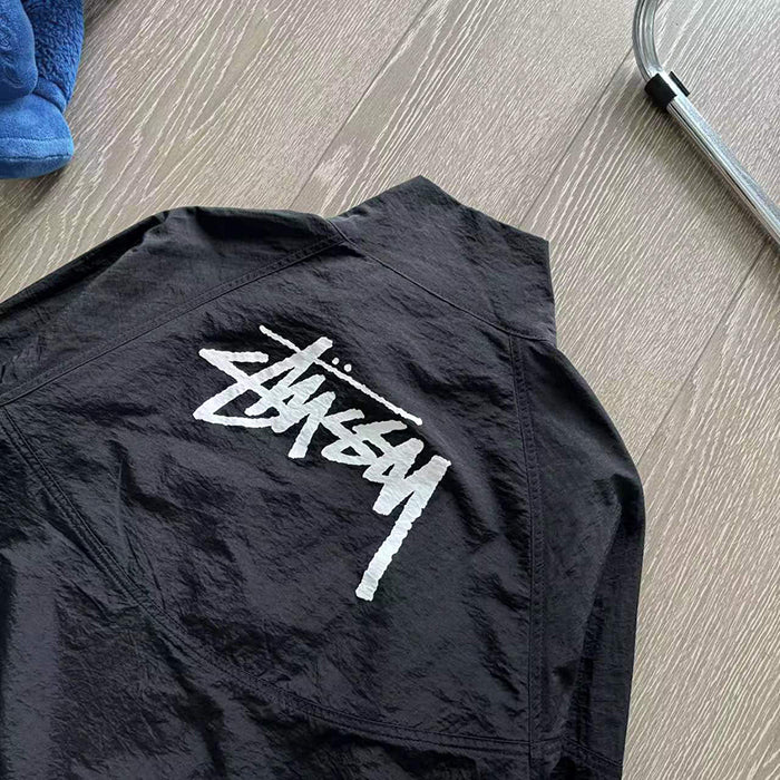 NIKE x STUSSY 聯名立領拉鍊式風衣