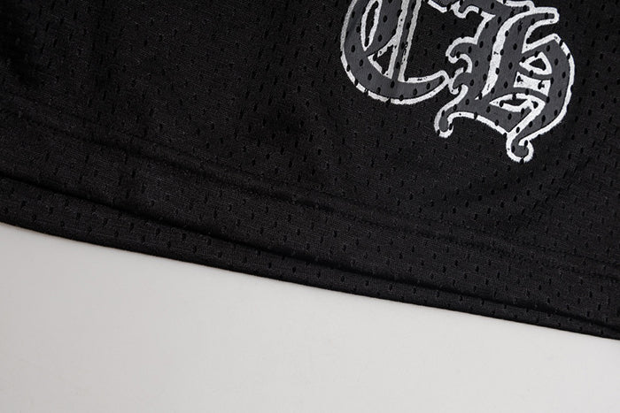 CHROME HEARTS 克羅心網眼運動短褲