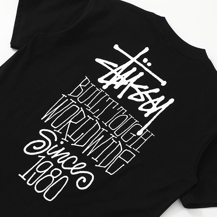 STUSSY 假日系列印花短袖T恤