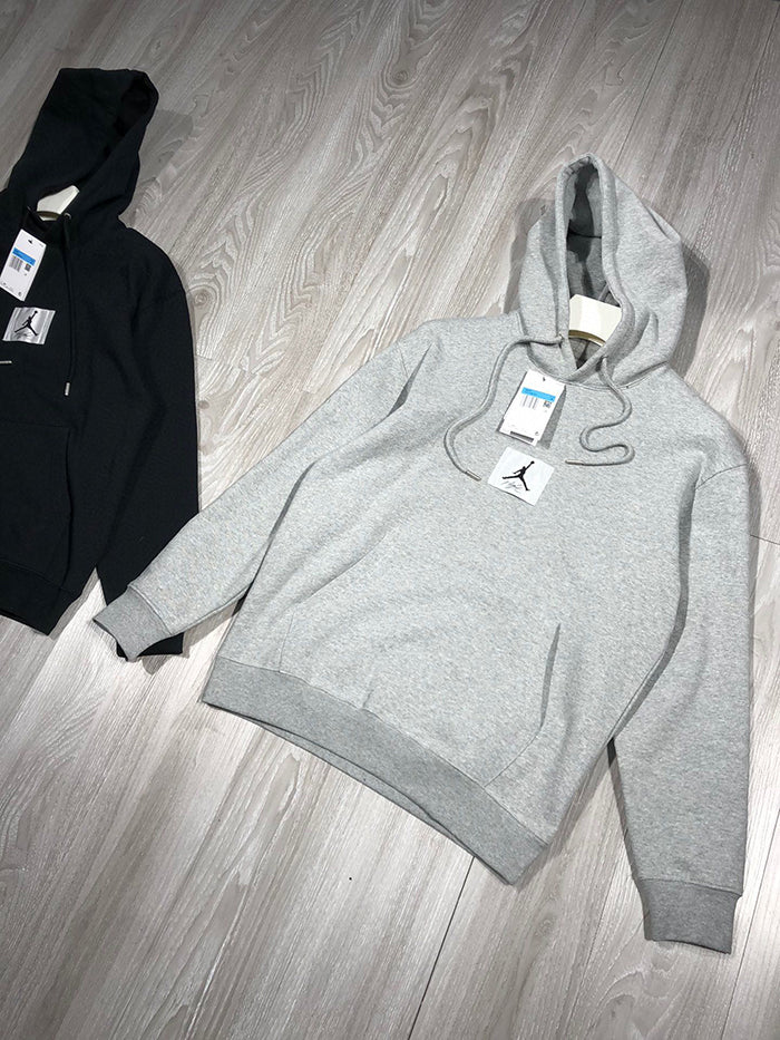 - 全新特價 - Jordan Statement Fleece Hoodi 喬丹重磅刷毛連帽衫 (黑XL)
