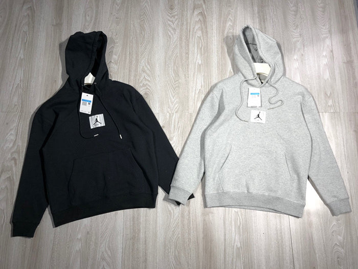 - 全新特價 - Jordan Statement Fleece Hoodi 喬丹重磅刷毛連帽衫 (黑XL)