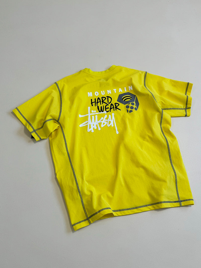 STÜSSY & MOUNTAIN HARDWEAR TEE 聯名撞色縫線短袖T恤