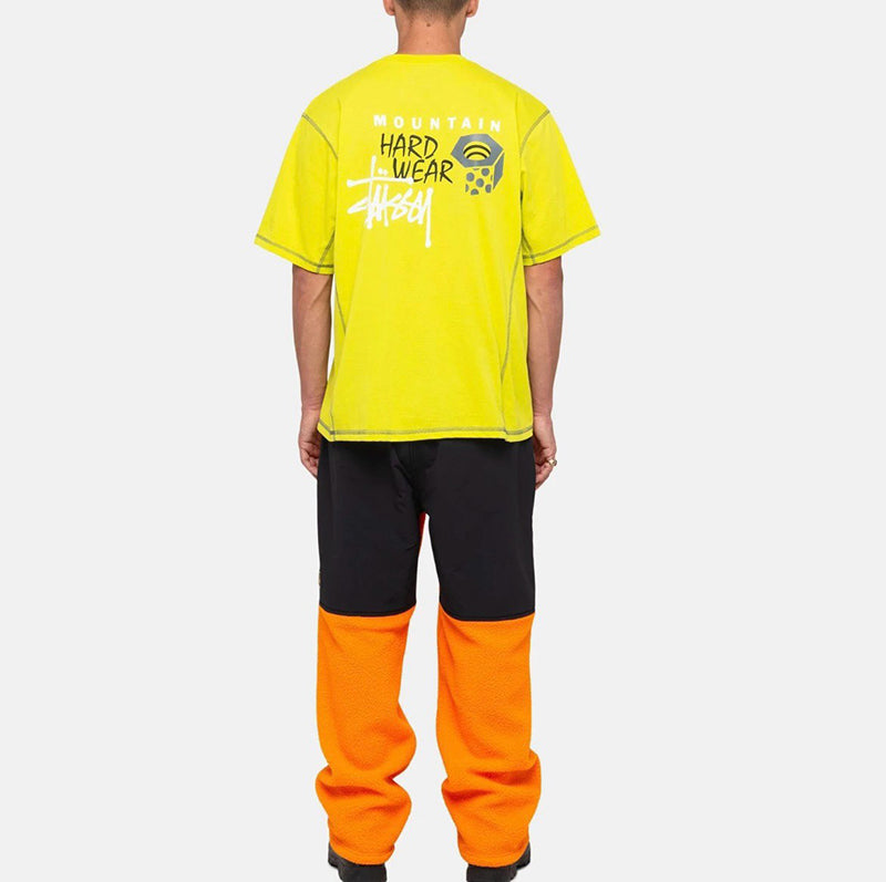 STÜSSY & MOUNTAIN HARDWEAR TEE 聯名撞色縫線短袖T恤