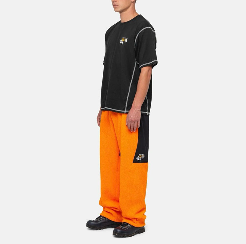 STÜSSY & MOUNTAIN HARDWEAR TEE 聯名撞色縫線短袖T恤