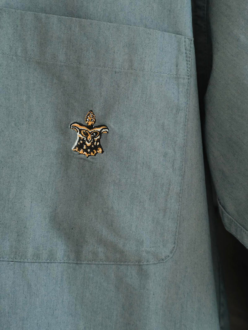 THE NORTH FACE 北臉紫標口袋襯衫