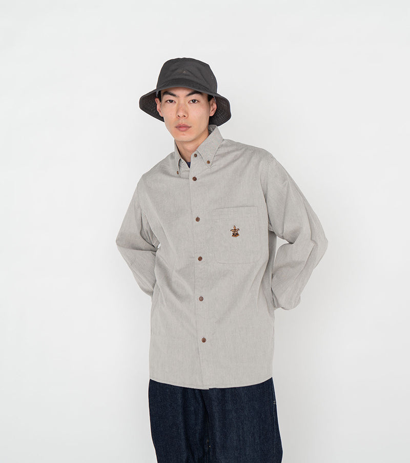 THE NORTH FACE 北臉紫標口袋襯衫