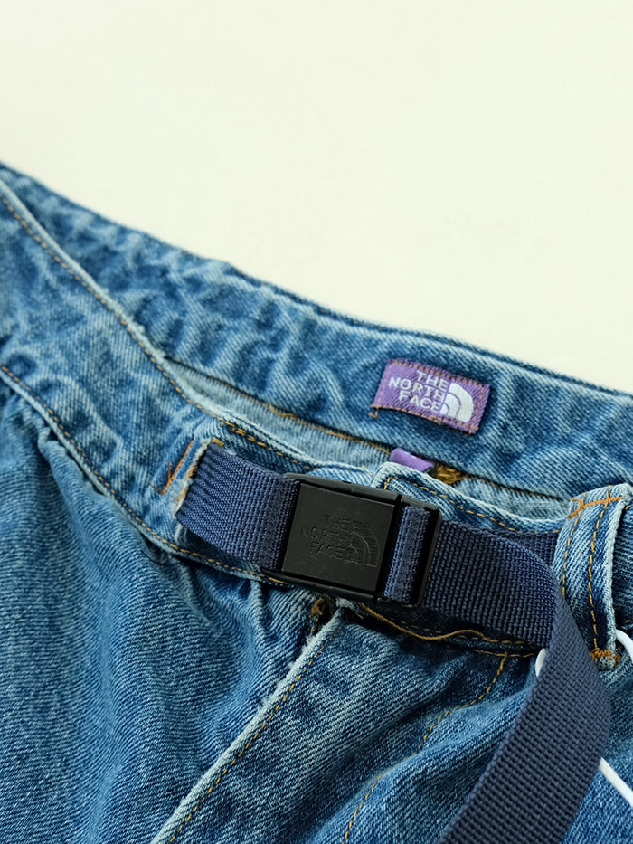 THE NOETH FACE PURPLE LABEL 北臉紫標錐形牛仔褲