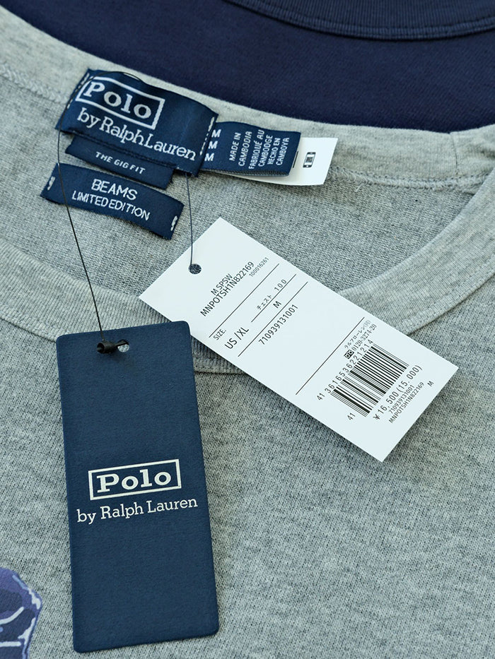 RALPH LAUREN x BEAMS 小熊短袖T恤