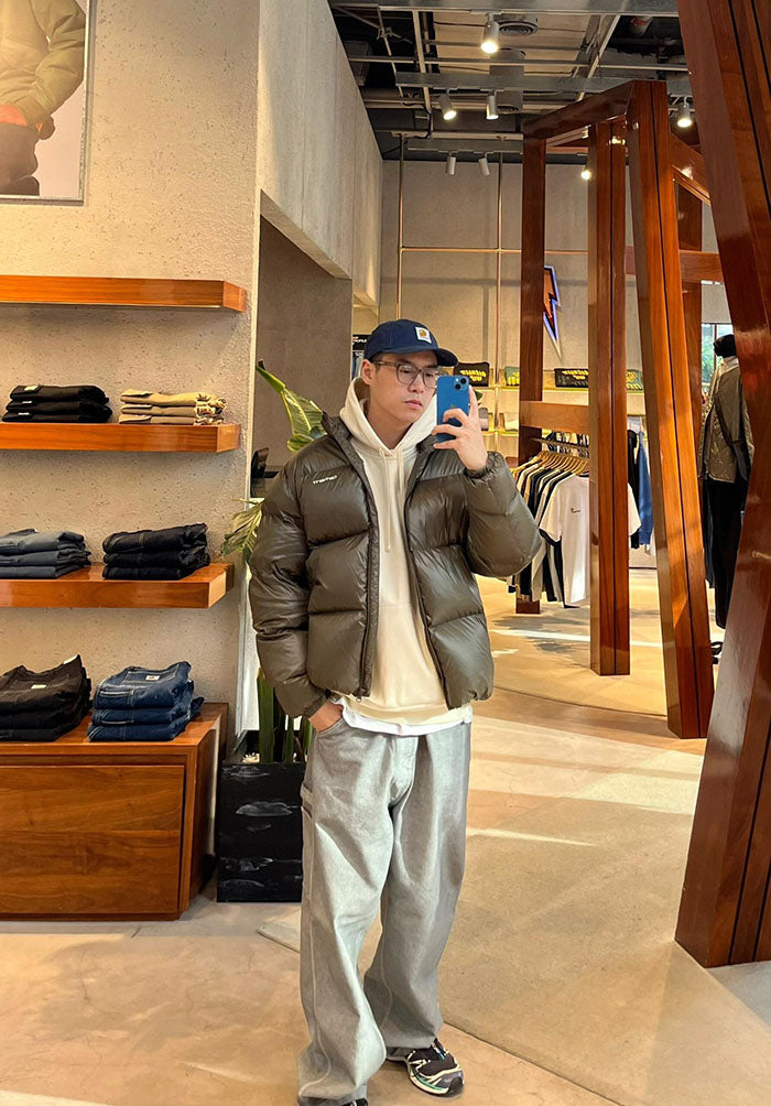 CARHARTT WIP Galen Jacket 卡哈特亮面光感羽絨外套