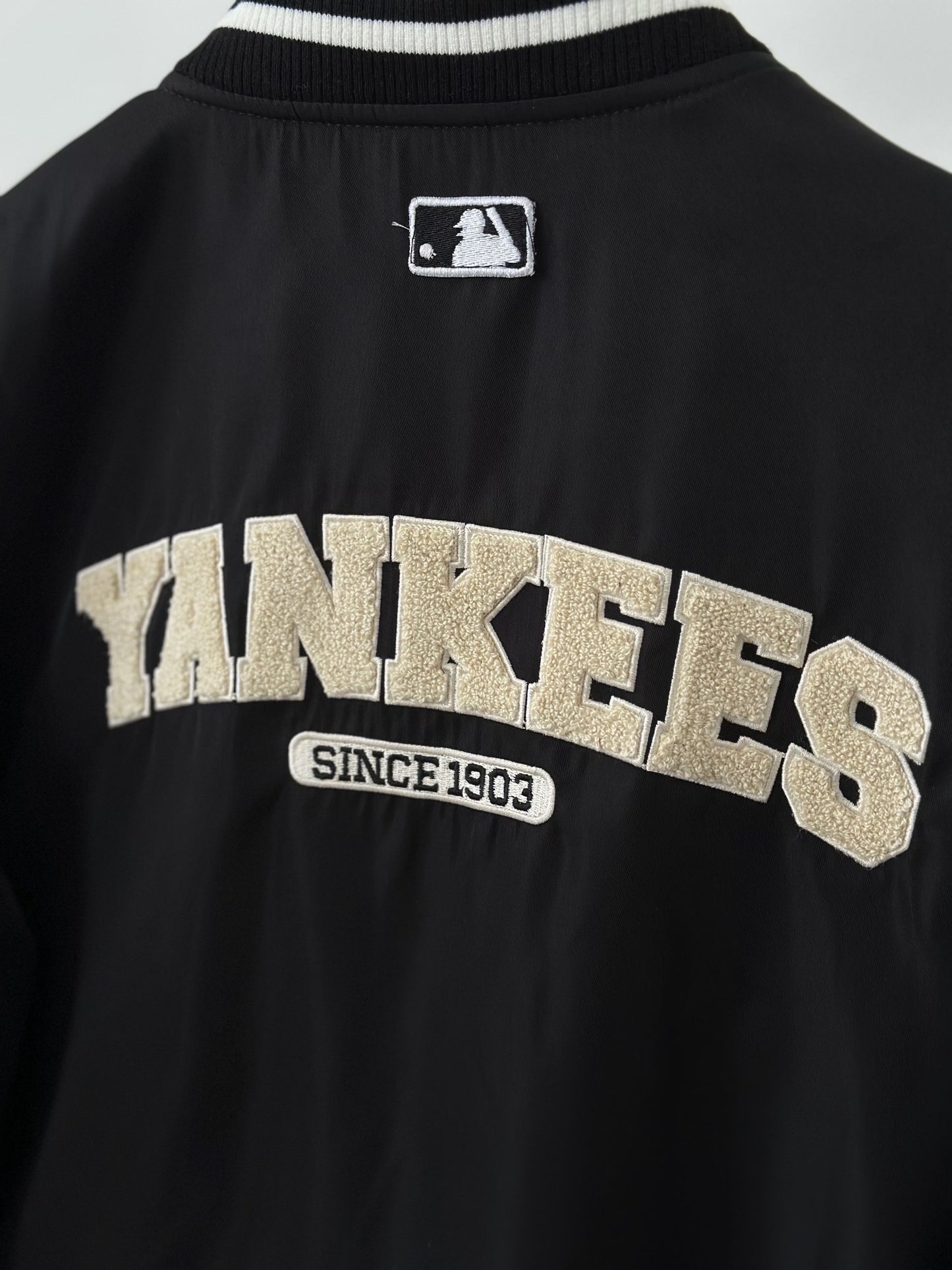 韓國 MLB 美式復古棒球夾克