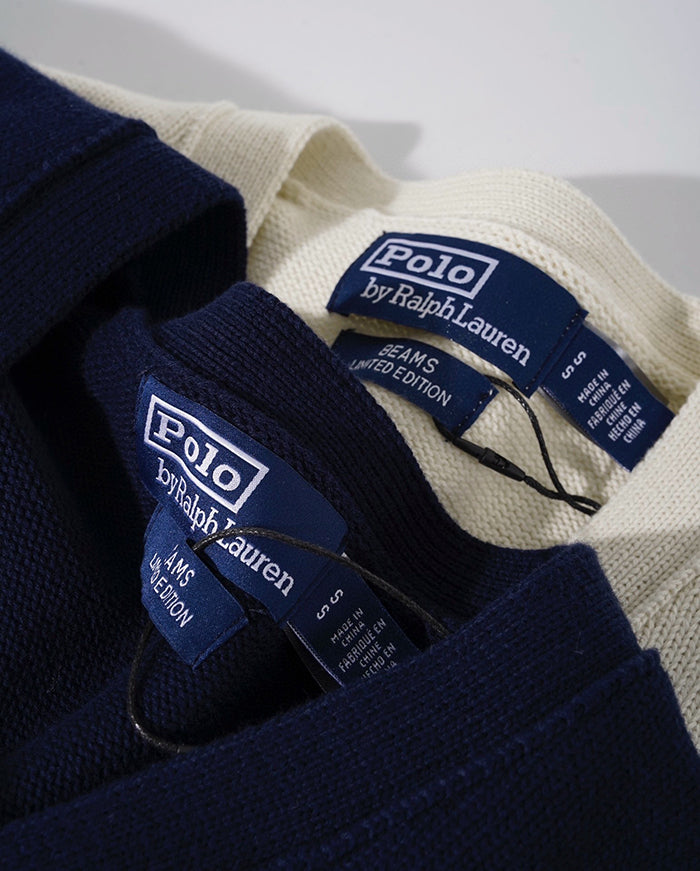 POLO RALPH LAUREN x BEAMS CARDIAN V領針織開襟衫