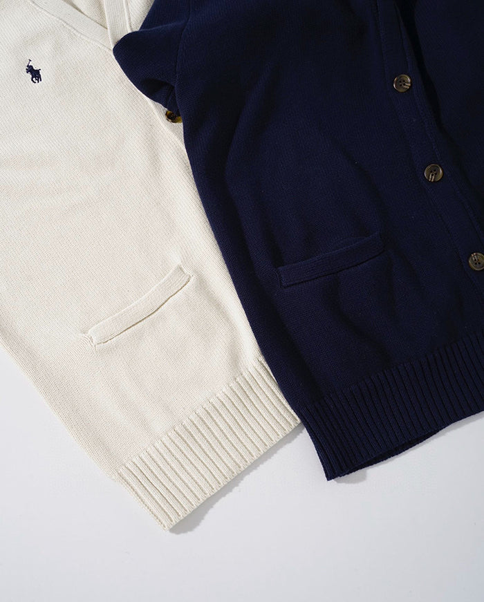 POLO RALPH LAUREN x BEAMS CARDIAN V領針織開襟衫