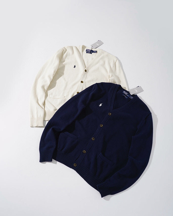 POLO RALPH LAUREN x BEAMS CARDIAN V領針織開襟衫