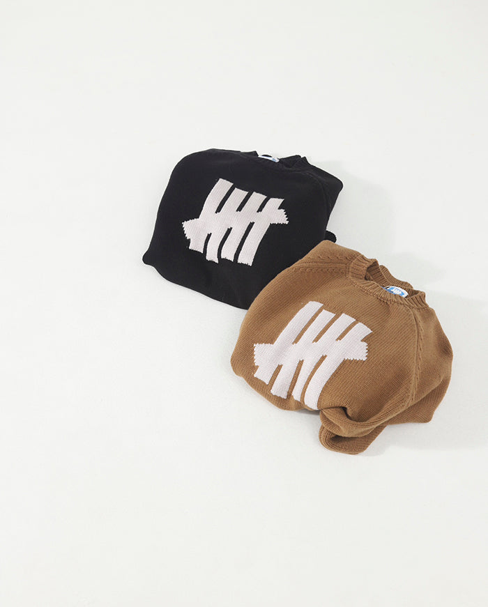 UNDEFEATED 5 Strike Crewneck 撞色線嵌針織衫