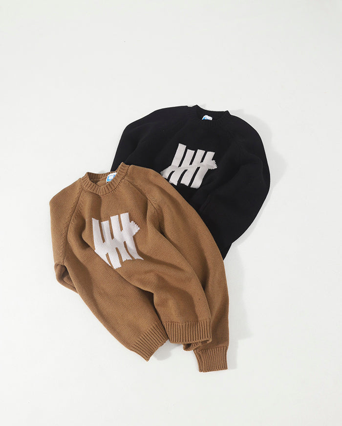 UNDEFEATED 5 Strike Crewneck 撞色線嵌針織衫