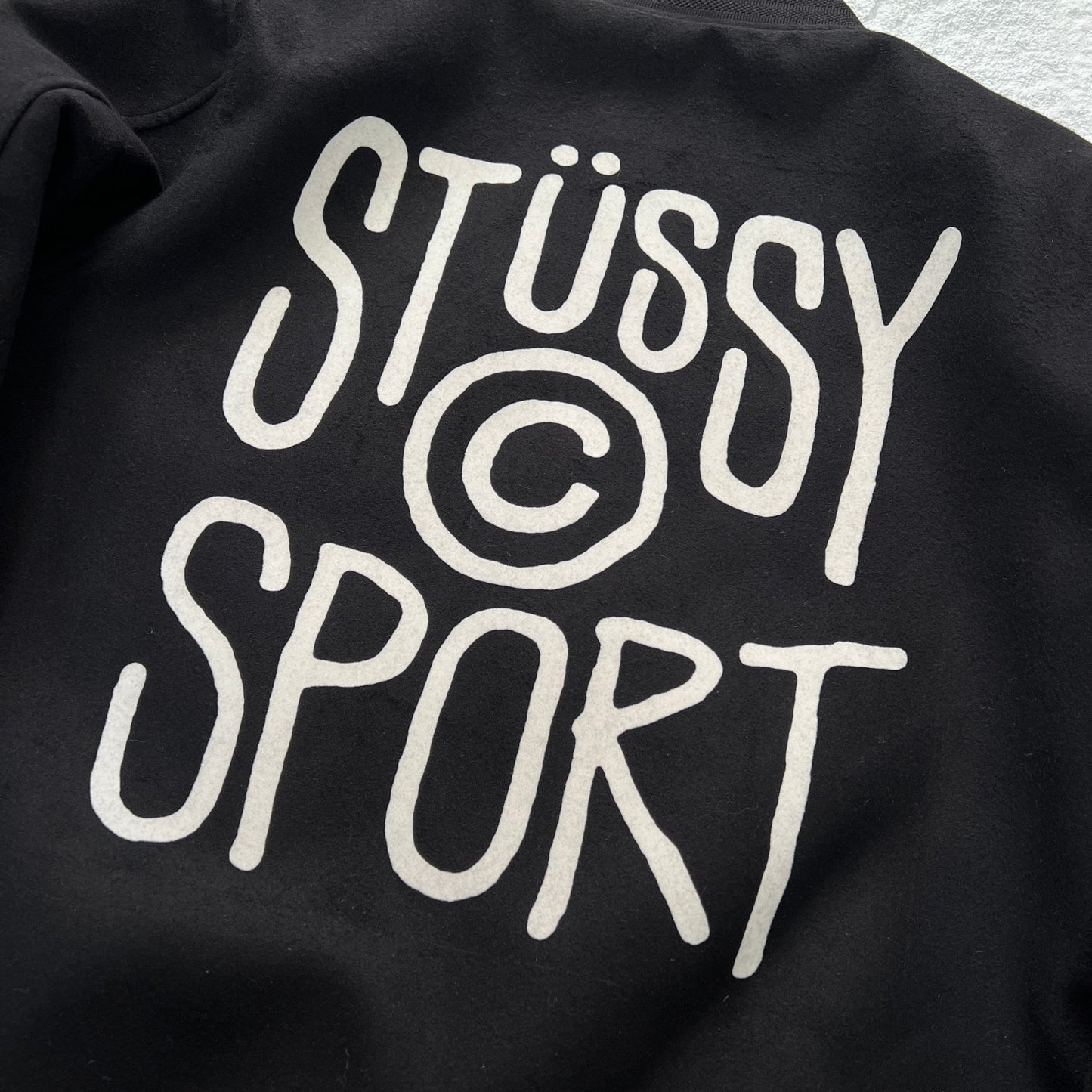 - 全新特價 - STUSSY SPORT MELTON VARSITY JACKET 校隊毛呢夾克 (杏色M )