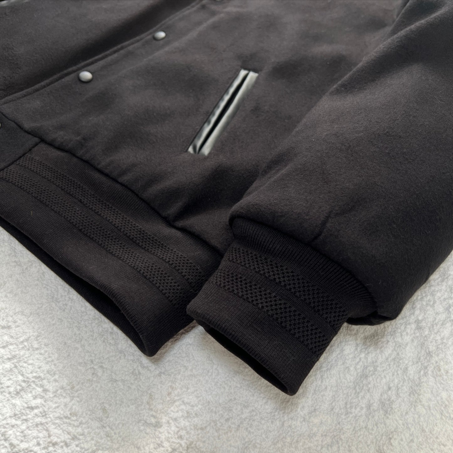 - 全新特價 - STUSSY SPORT MELTON VARSITY JACKET 校隊毛呢夾克 (杏色M )