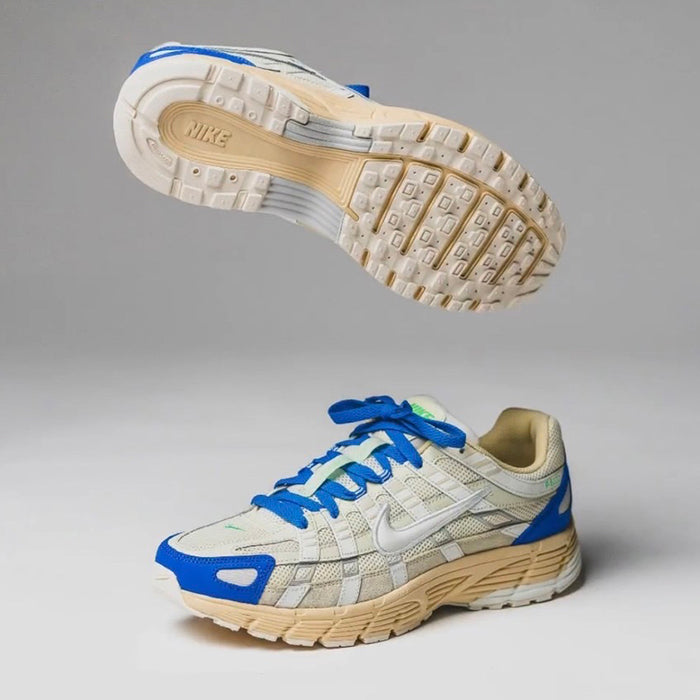 NIKE P-6000 FJ5443-113 復古運動鞋-椰奶藍