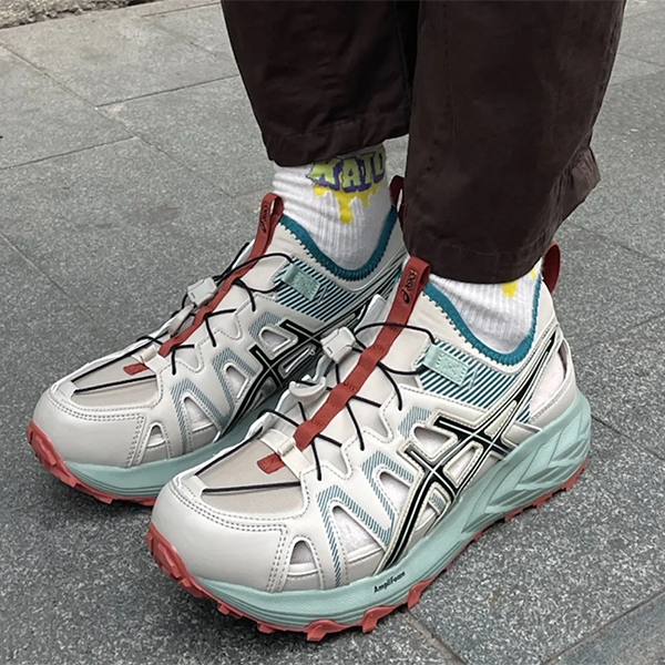 ASICS GEL-SOMOMA SE 防水機能溯溪鞋-薄荷綠