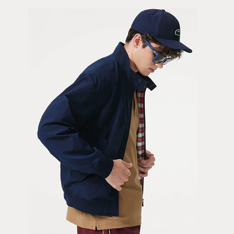 LACOSTE 法國鱷魚哈靈頓立領夾克 - VANASH