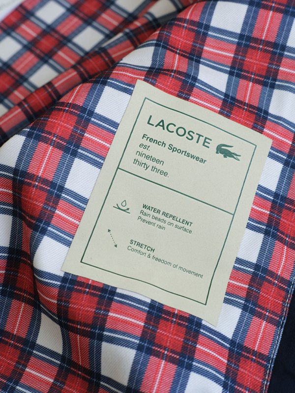 LACOSTE 法國鱷魚哈靈頓立領夾克 - VANASH