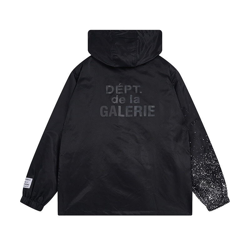 LANVIN x GALLERY DEPT 半拉鍊連帽風衣夾克 - VANASH
