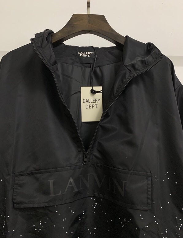 LANVIN x GALLERY DEPT 半拉鍊連帽風衣夾克 - VANASH