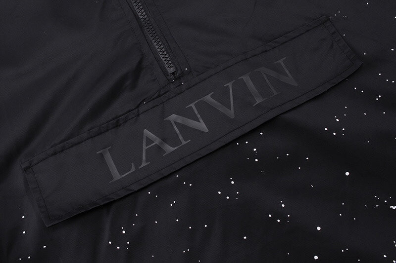 LANVIN x GALLERY DEPT 半拉鍊連帽風衣夾克 - VANASH