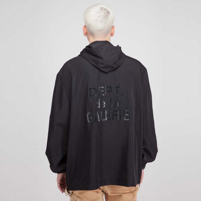 LANVIN x GALLERY DEPT 半拉鍊連帽風衣夾克 - VANASH