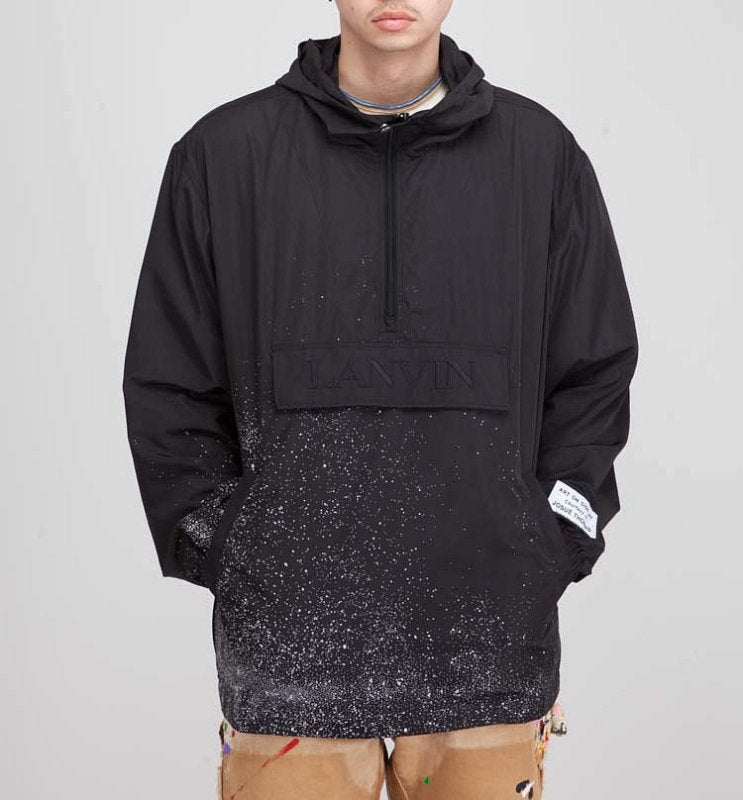 LANVIN x GALLERY DEPT 半拉鍊連帽風衣夾克 - VANASH