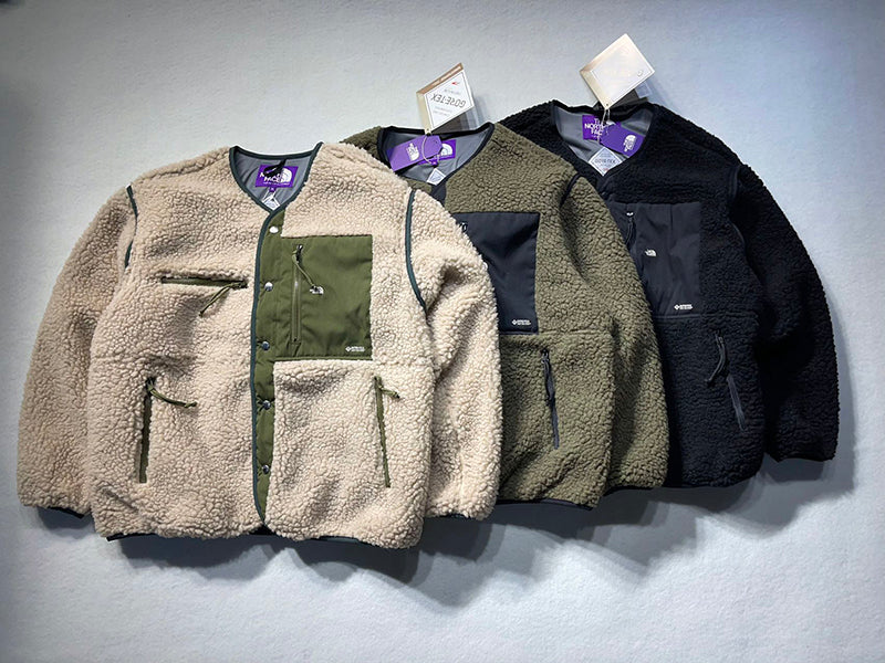 THE NORTH FACE x Nanamica 北臉紫標羊羔絨外套