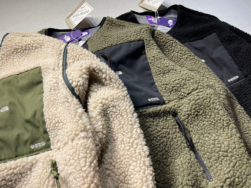THE NORTH FACE x Nanamica 北臉紫標羊羔絨外套