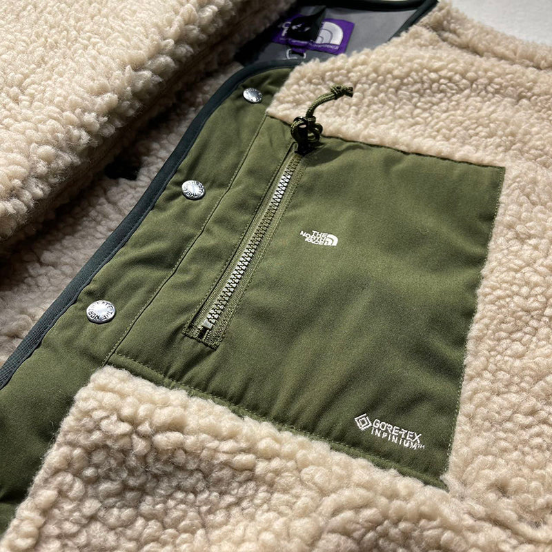 THE NORTH FACE x Nanamica 北臉紫標羊羔絨外套
