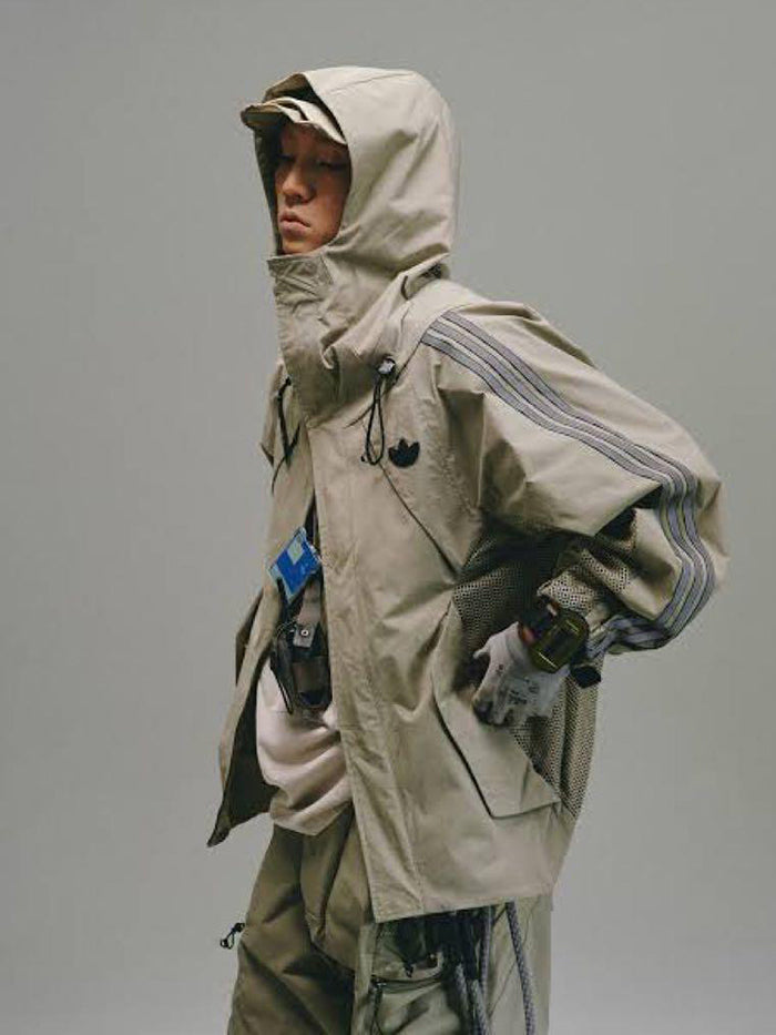 Adidas Originals x Hamcus 廢土風解構聯名風衣