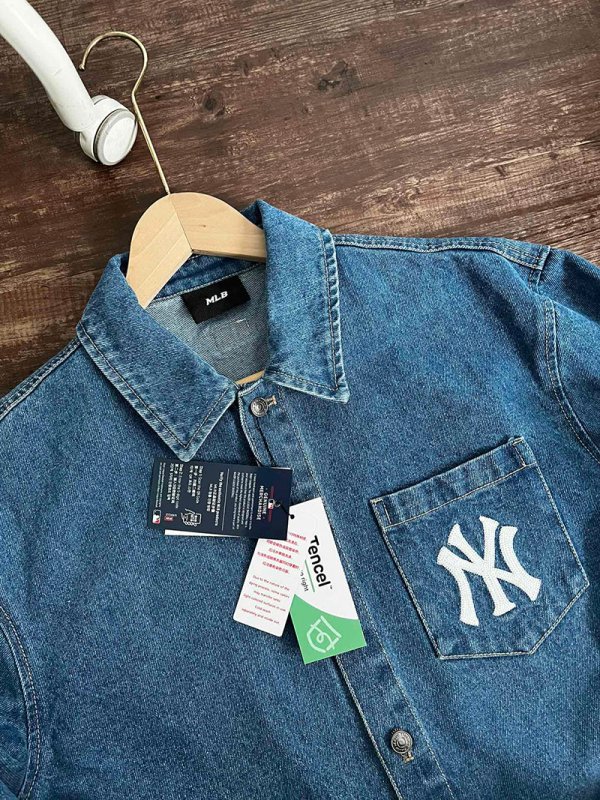 MLB NEW YORK YANKEES 紐約洋基牛仔襯衫 - VANASH