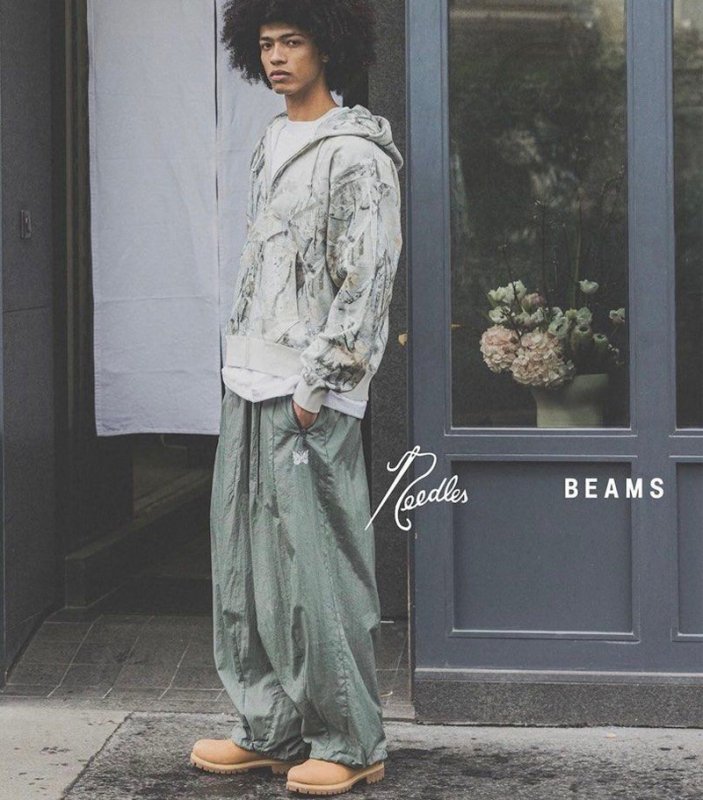 NEEDLES x BEAMS H.D PANT NYLON 聯名尼龍長褲 - VANASH