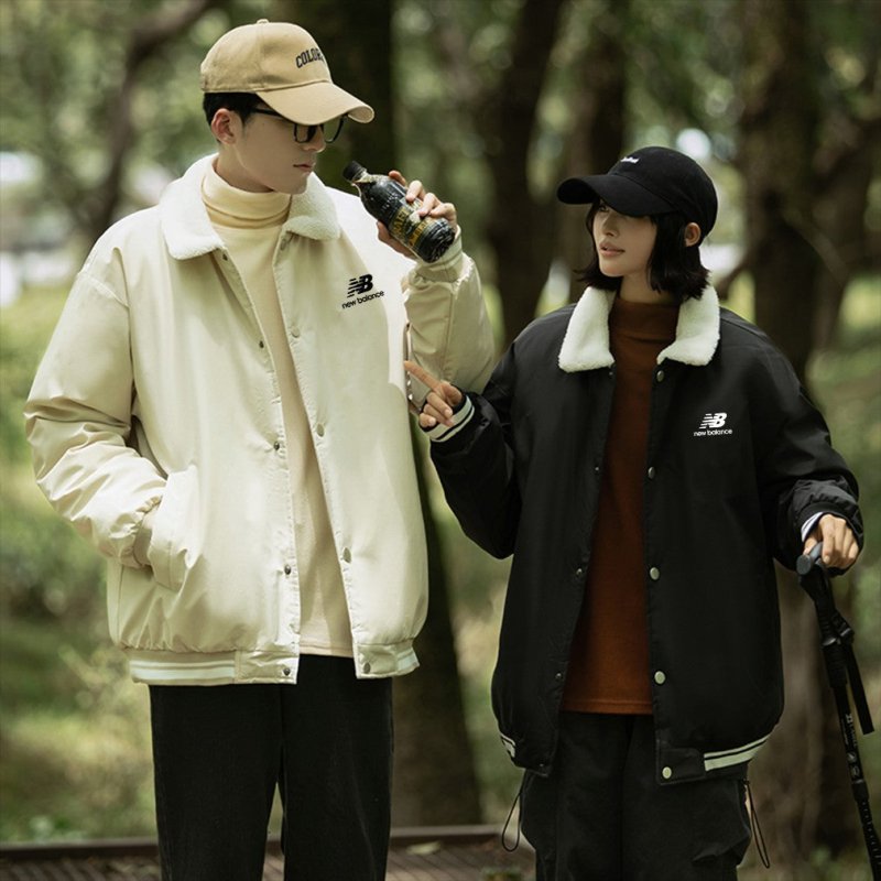 NEW BALANCE 羊羔絨棒球外套 - VANASH