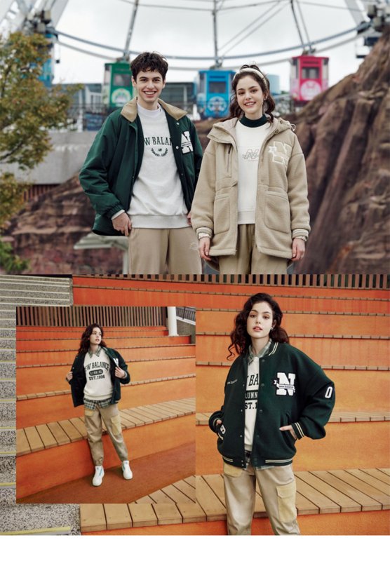 New Balance 1906 毛呢棒球外套 - VANASH