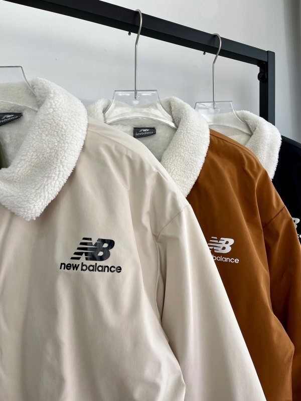 NEW BALANCE 羊羔絨棒球外套 - VANASH