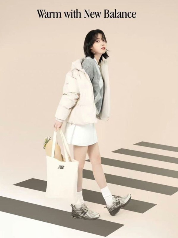 NEW BALANCE IU同款保暖羽絨外套 - VANASH