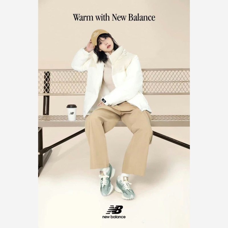 NEW BALANCE IU同款保暖羽絨外套 - VANASH