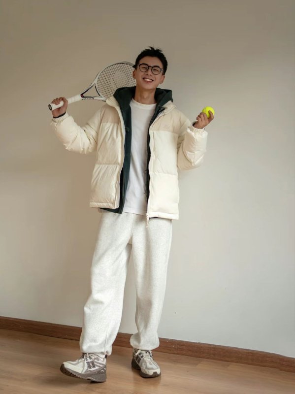 NEW BALANCE IU同款保暖羽絨外套 - VANASH