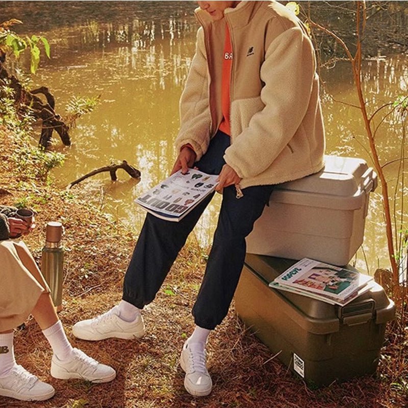 NEW BALANCE JHI 插畫聯名雙面穿羊羔毛外套 - VANASH