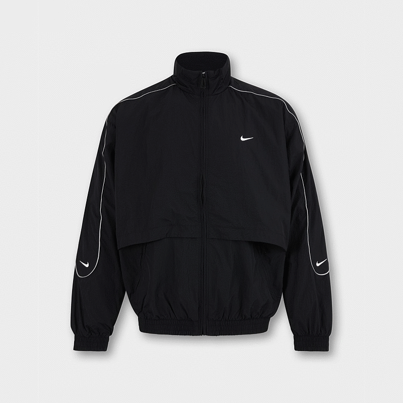 NIKE 反光滾邊立領風衣外套 - VANASH
