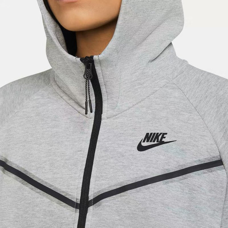 NIKE 女士 棉質連帽運動外套 - VANASH
