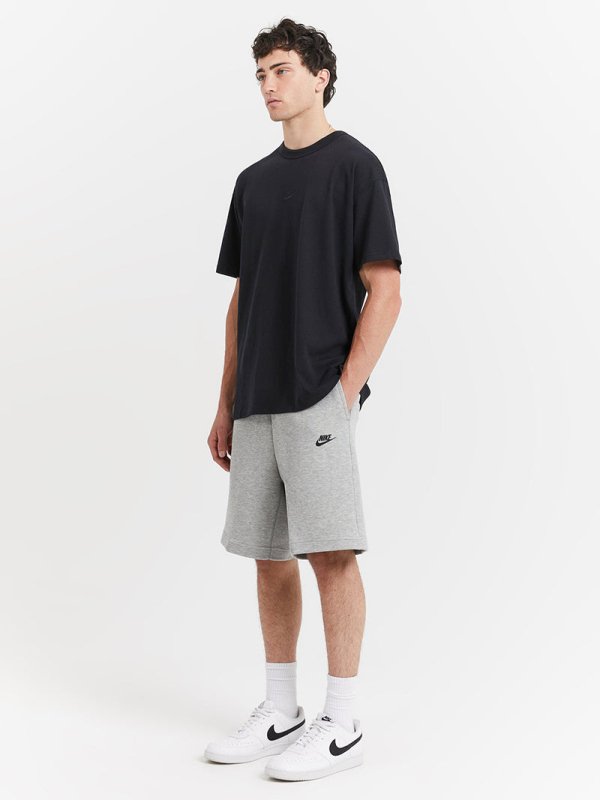 NIKE 棉質純色拉鍊短褲 - VANASH