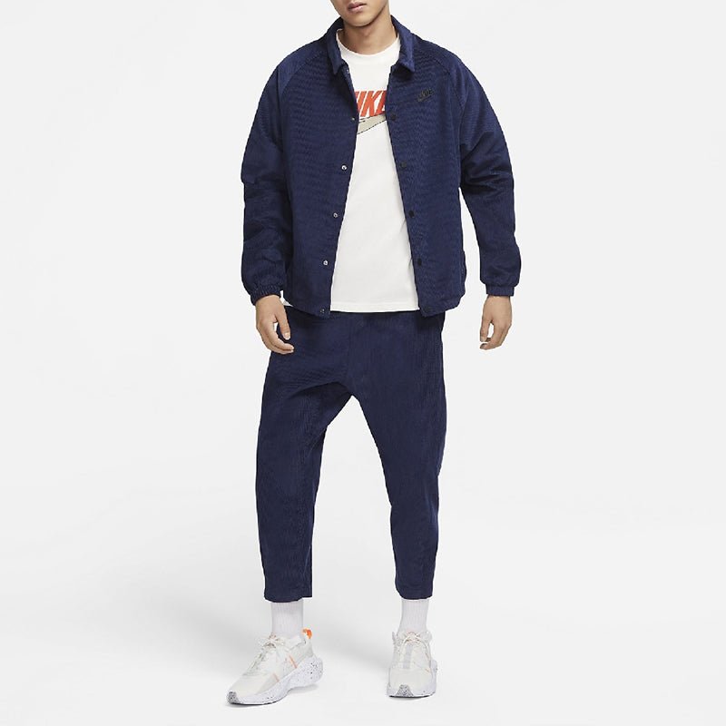 NIKE 復古燈芯絨教練夾克 - VANASH